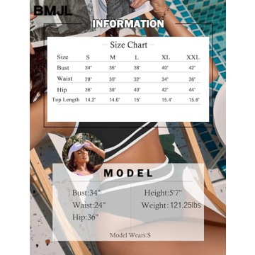 BMJL Women's High Waisted Bikini Set in Black