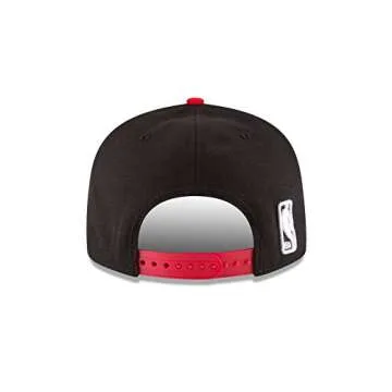 NBA Portland Trail Blazers Adult Men NBA 9Fifty 2Tone Snapback Cap,OSFA,Black