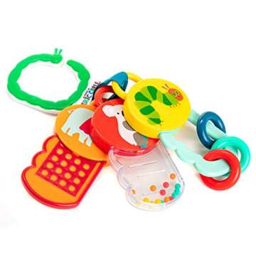 World of Eric Carle The Very Hungry Caterpillar Grab and Go Keys Toy