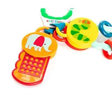 World of Eric Carle The Very Hungry Caterpillar Grab and Go Keys Toy
