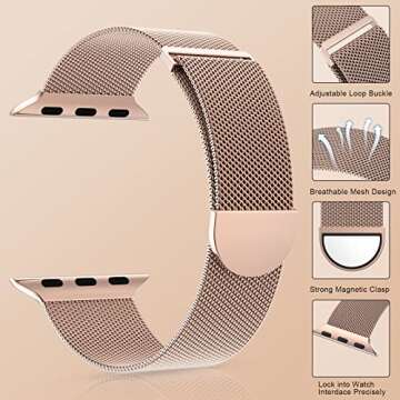 MARGE PLUS Apple Watch Band - Stylish, Adjustable, and Versatile