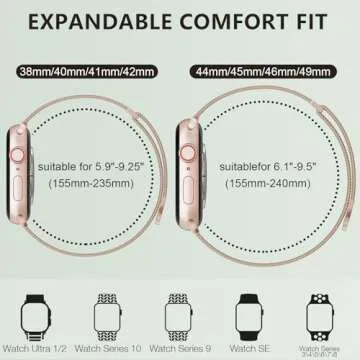 MARGE PLUS Apple Watch Band - Stylish, Adjustable, and Versatile