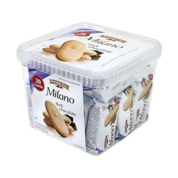 Pepperidge Farm Dark Chocolate Milano Cookies - 20 Packs