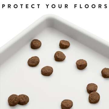 Durable CatGuru Cat Food Mat - Non-Slip & Waterproof