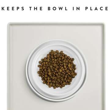 Durable CatGuru Cat Food Mat - Non-Slip & Waterproof