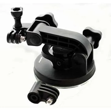 SublimeWare Suction Cup for Gopro Mount Car Windshield Window Vehicle Boat Camera Holder for Gopro Suction Cup Mount - for GoPro Hero 10 Hero 9 Black Max 360 Hero 8 Black Hero 7 Hero 6 HD