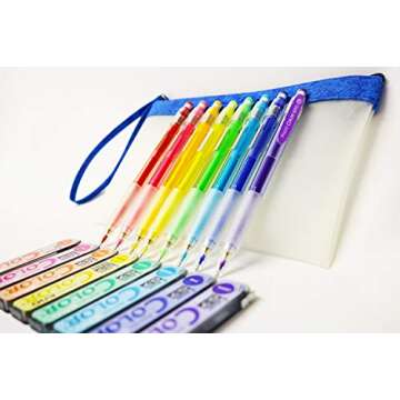 Pilot Color Eno Mechanical Pencil Set - 8 Colors & Refill