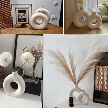 Stunning White Ceramic Vases for Modern Home Elegance