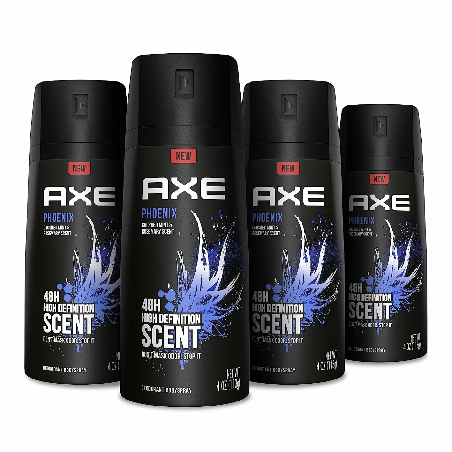 Axe Phoenix Body Spray 4oz, 4 Pack - Odor Protection