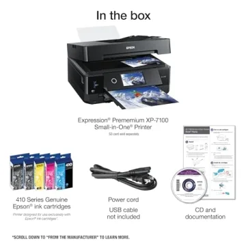 Epson Expression Premium XP-7100 Wireless Color Photo Printer