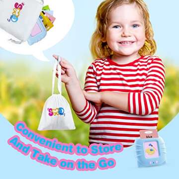 TimingSXD Toddler Toys for Ages 2-4,Pocket Speech for Toddlers,Autism Sensory Toys for Autistic Children,224 Sight Words Talking Flash Cards Gifts for 1 2 3 4 5 Year Old