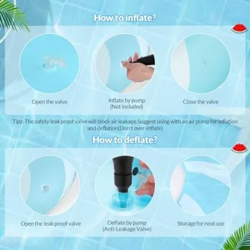 Colorful Inflatable Lollipop Pool Floats for Summer Fun