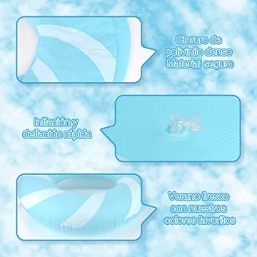 Colorful Inflatable Lollipop Pool Floats for Summer Fun