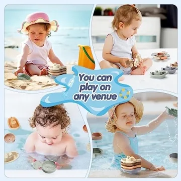 AMCHSURI Bath Toys for Toddlers, Mold-Free Fun!