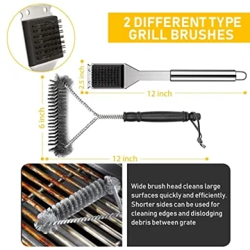 34-Piece BBQ Grill Accessories Set for Perfect Grilling