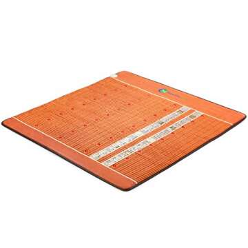 HealthyLine Heated King Mattress Pad - Far Infrared Heat - 80" x 76"