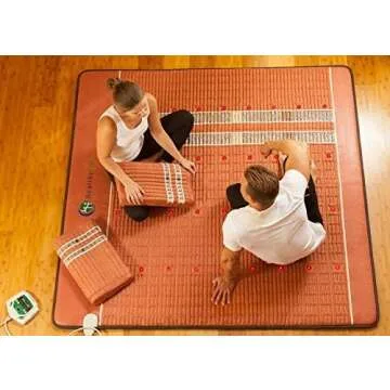 HealthyLine Heated King Mattress Pad - Far Infrared Heat - 80" x 76"