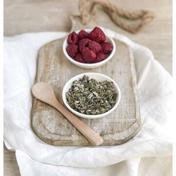 Anthony's Organic Red Raspberry Leaves, 1 lb, Cut & Sifted, Gluten Free, Non GMO, Non Irradiated, Keto Friendly