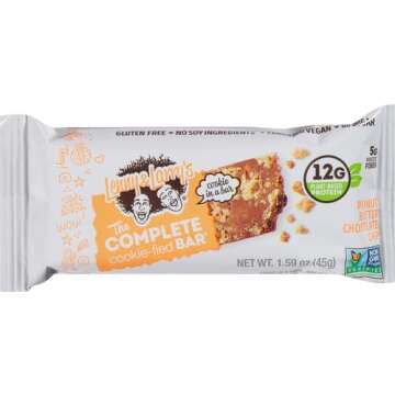 LENNY & LARRYS Peanut Butter Chocolate Chip Bar - Healthy Snacking Made Delicious