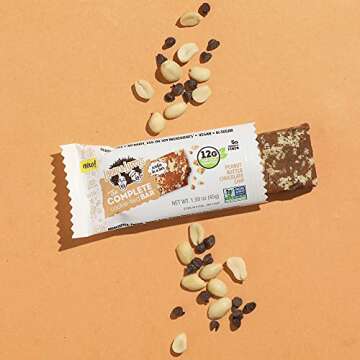 LENNY & LARRYS Peanut Butter Chocolate Chip Bar - Healthy Snacking Made Delicious