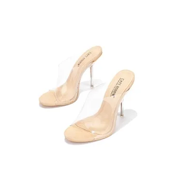Cape Robbin Clear Mules Stylish and Comfortable Heels