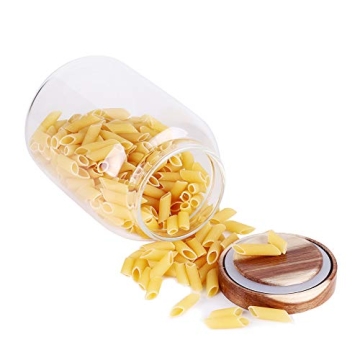 LEAVES AND TREES Y Glass Storage Jar - Airtight Kitchen Canister