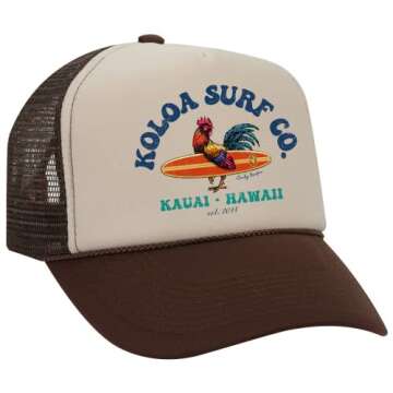 Koloa Surf High Profile Trucker Hat for All Occasions
