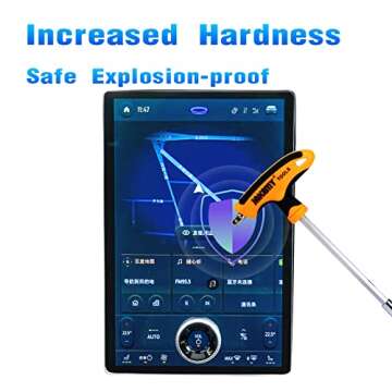 Carwiner 2PCS Screen Protector for Mustang Mach-E 2021-2025