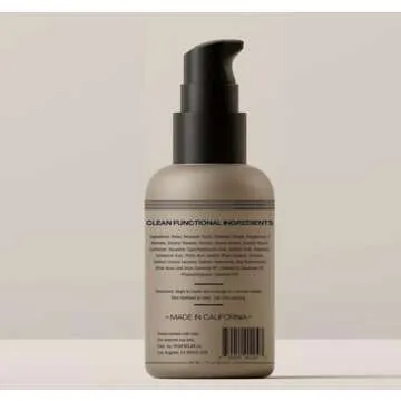 HygieneLab Men's Face Moisturizer, EWG Verified, Unscented, Suitable for All Skin Types, Non Greasy, Long Lasting Hydrating Formula, 1.7 fl oz