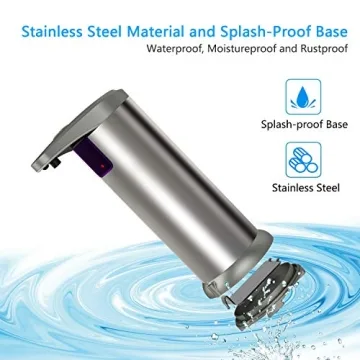Automatic Soap Dispenser with Infrared Sensor Stainless Steel