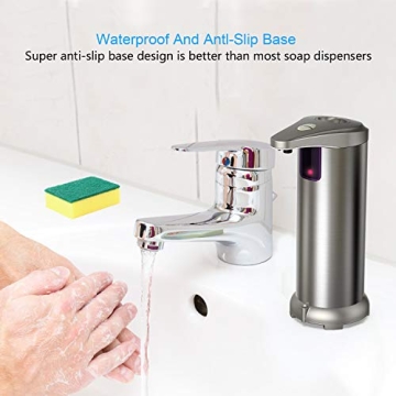 Automatic Soap Dispenser with Infrared Sensor Stainless Steel