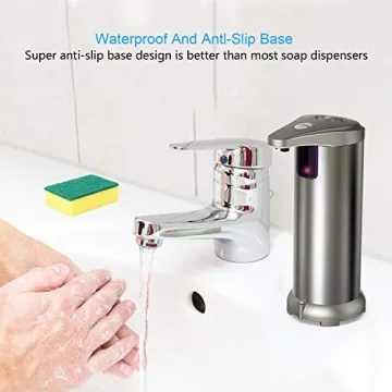 Automatic Soap Dispenser with Infrared Sensor Stainless Steel