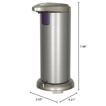 Automatic Soap Dispenser with Infrared Sensor Stainless Steel