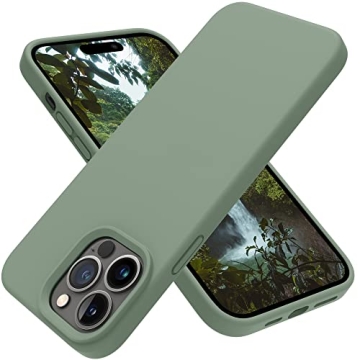 OTOFLY Designed for iPhone 14 Pro Case: Silicone Shockproof Slim Protection