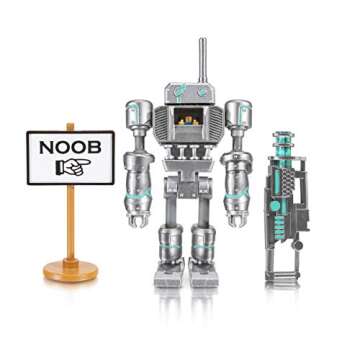 Roblox Imagination Collection - Noob Attack - Mech Mobility Figure Pack [Includes Exclusive Virtual Item]