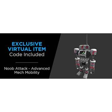 Roblox Imagination Collection - Noob Attack - Mech Mobility Figure Pack [Includes Exclusive Virtual Item]