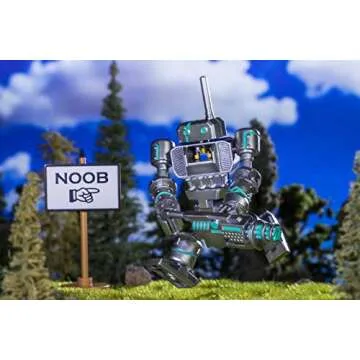 Roblox Imagination Collection - Noob Attack - Mech Mobility Figure Pack [Includes Exclusive Virtual Item]