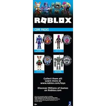 Roblox Imagination Collection - Noob Attack - Mech Mobility Figure Pack [Includes Exclusive Virtual Item]