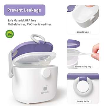 Termichy Baby Formula Dispenser for Travel & Daily Use