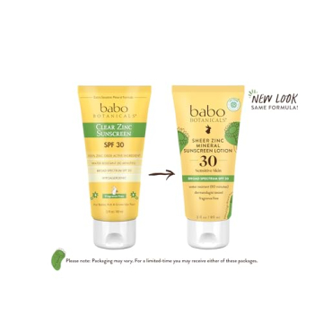 Babo Botanicals SPF 30 Zinc Sunscreen for Sensitive Skin