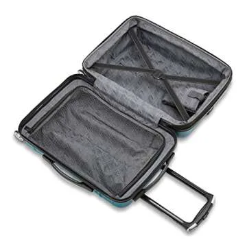 Samsonite Omni 2 Hardside Expandable Luggage with Spinner Wheels, Caribbean Blue, 2-Piece Set (Carry-on/Medium)