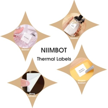 NIIMBOT Thermal Labels for Easy Labeling Solutions