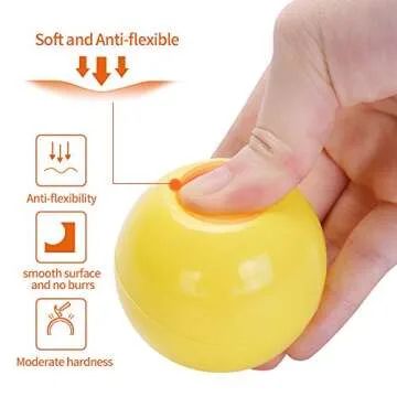 PlayMaty Fun Pit Balls for Kids - Safe and Colorful