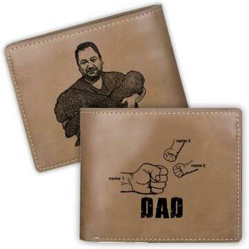 Customizable Jewelstruck Wallet for Men - Unique Gift