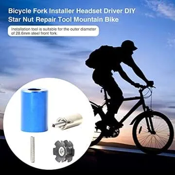 Durable Faddare Bike Fork Star Nut Setting Tool