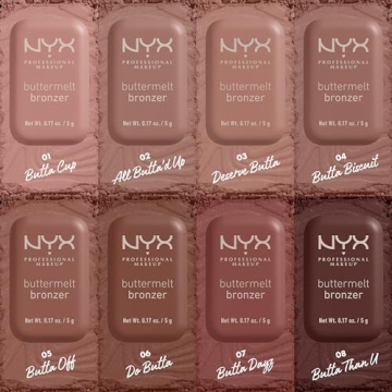 NYX Buttermelt Bronzer - Vegan Longwear Makeup