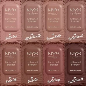 NYX Buttermelt Bronzer - Vegan Longwear Makeup