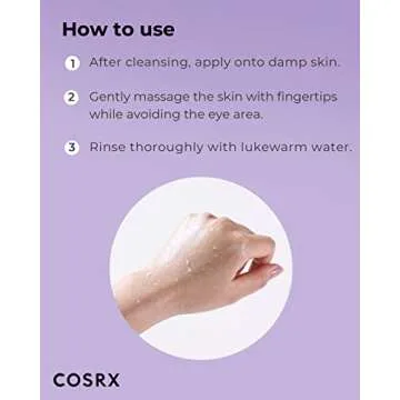 COSRX Low pH Good Night Soft Peeling Gel, 4.05 fl oz / 120ml, Mildly Exfoliating PHA For Sensitive Skin with Natural Cellulose, Radiating, Cleansing, Not Tested on Animals, Korean Skin Care