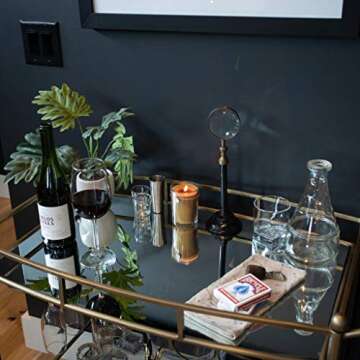 VOTIVO 6.8oz Aromatic Candle Clean Crisp White