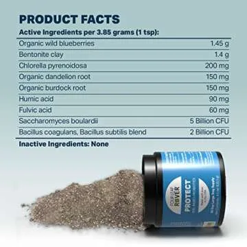 Four Leaf Rover Protect - Probiotics for Dogs - Veterinarian Formulated - with Natural Prebiotics and Antioxidants - Detoxification & Gut Health - 60 Day Large Dog Supply